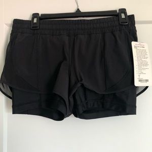 Lululemon work out to water shorts